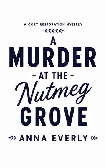 A Murder at the Nutmeg Grove — placeholder cover, art not yet revealed