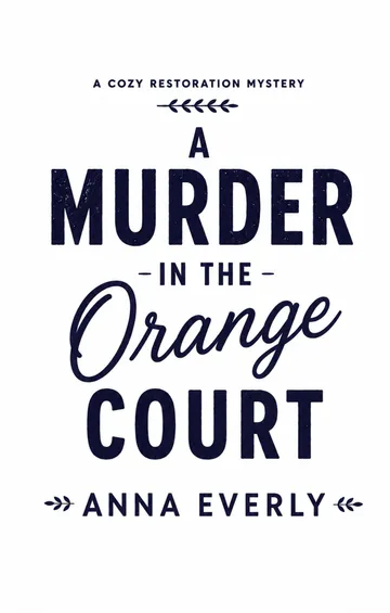 A Murder in the Orange Court — placeholder cover, art not yet revealed